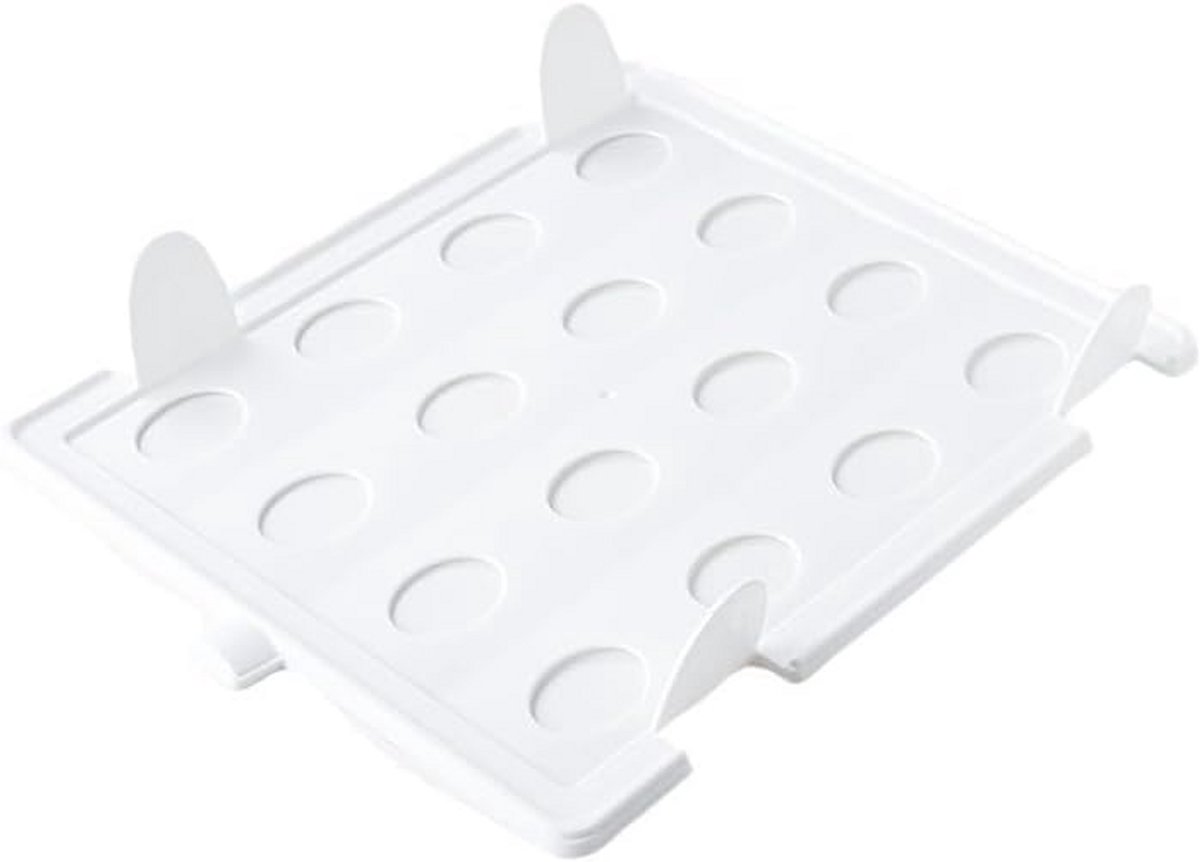 Stapelbare Kleding Organizer Set voor Kast - 4 Vakken met Handvatten