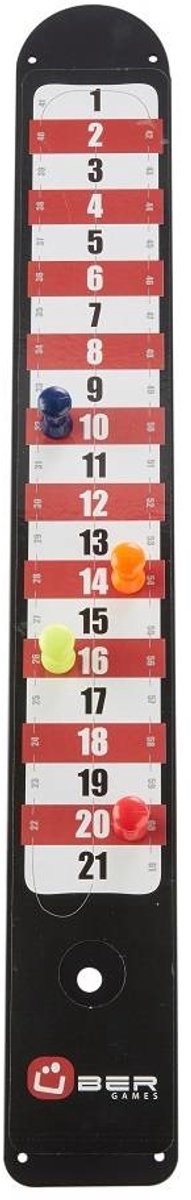 Laddergolf Scoreboard - te gebruiken op onze officiele Laddergolf spel - magnetisch