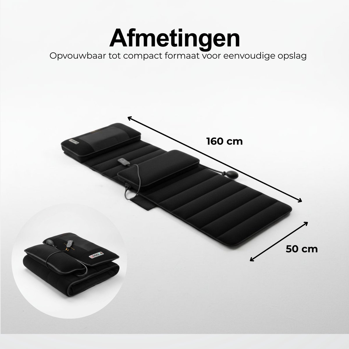 ProTechChoice MusclePro RecoveryBed Massagekussen met Warmte - afbeelding 2