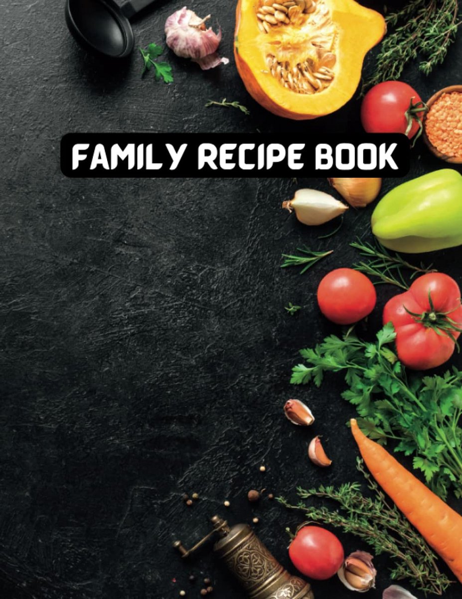 Groot Kookboek voor Familiegerechten en Recepten Opschrijven