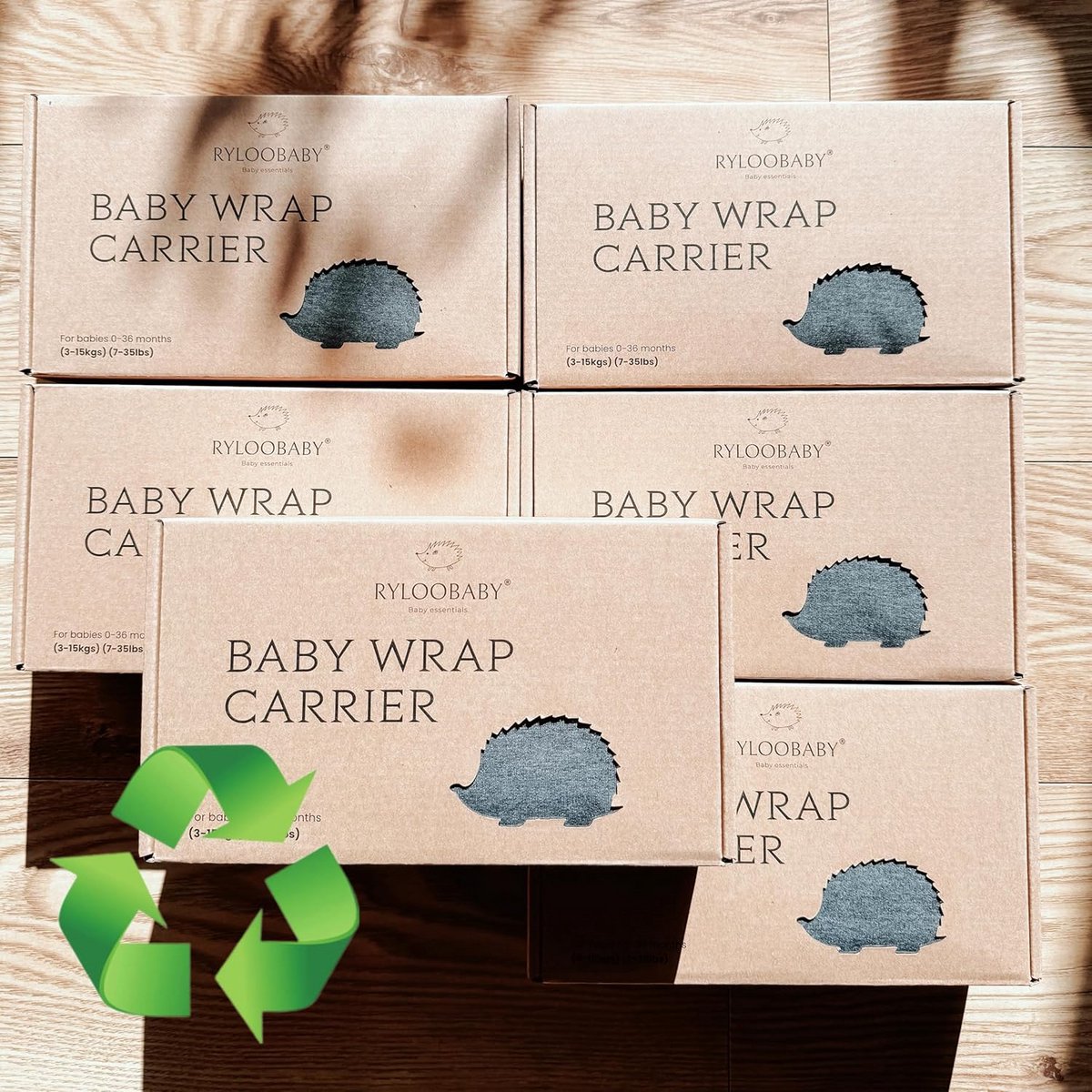 Zachte Draagdoek voor Baby's en Peuters - Veilige & Comfortabele Babydrager 3-16 kg