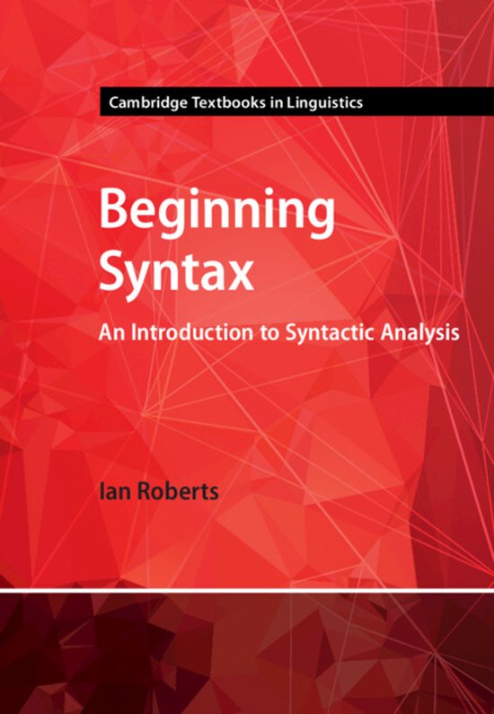 Cambridge Textbooks in Linguistics- Beginning Syntax - cover