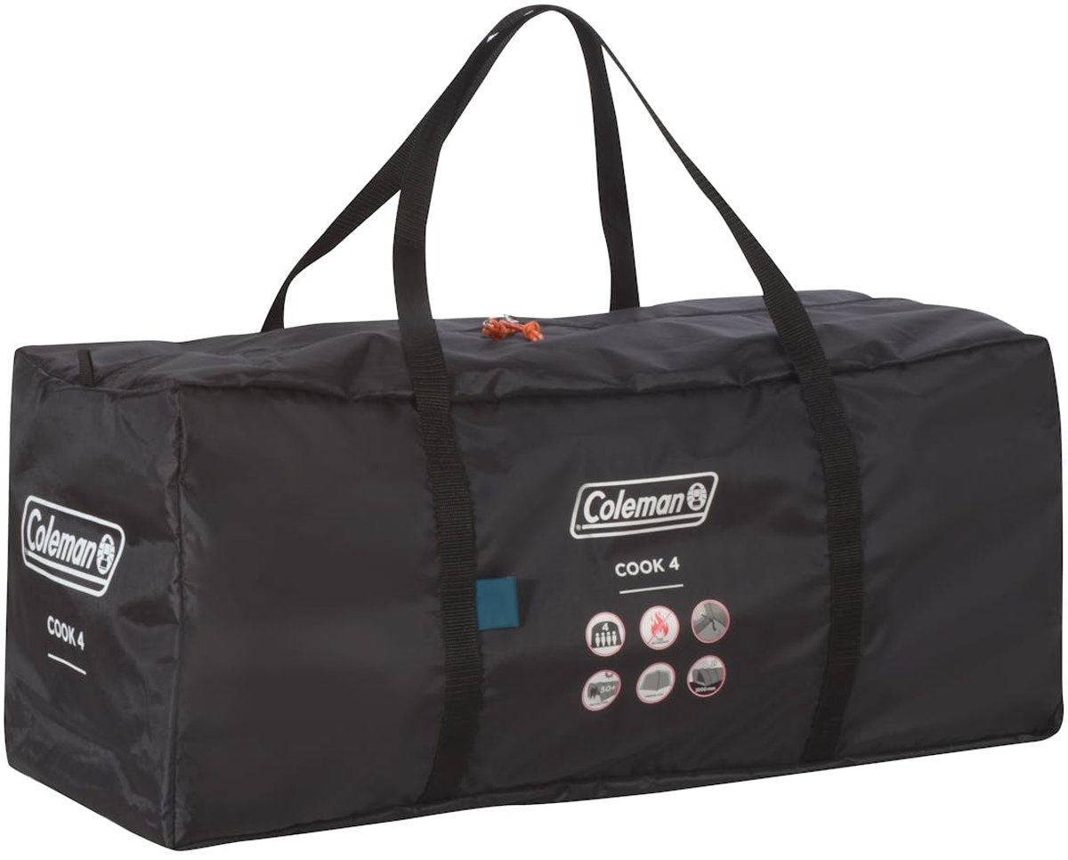 Coleman Cook 4 tent – 4 Persoons tunneltent – UV Guard zonbescherming - Brandvertragend materiaal – Grijs/blauw – foto 5