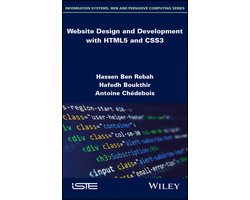 Omslag van Website Design and Development with HTML5 and CSS3