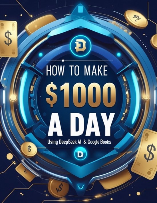 How To Make $1000 a day Using Deepseek AI & Google Books - cover