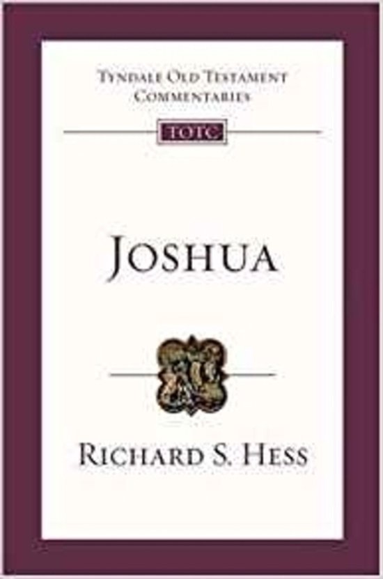 Boek: Joshua, door Richard S. Hess.