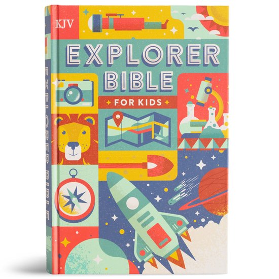 KJV Explorer Bible For Kids - cover