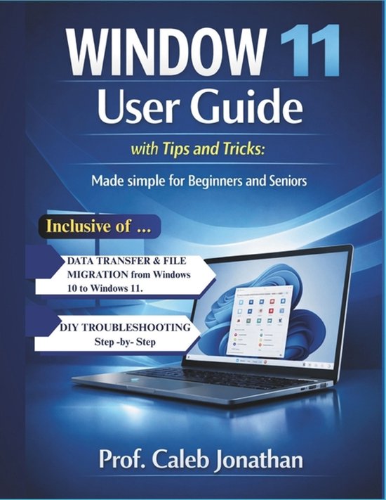 WINDOW 11 USER GUIDE with Tips and Tricks - cover