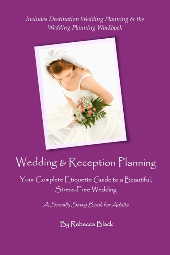 Socially Savvy Books for Adults- Wedding & Reception Plannin ... - cover