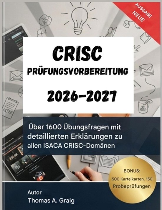 CRISC Prüfungsvorbereitung 2026-2027 - cover