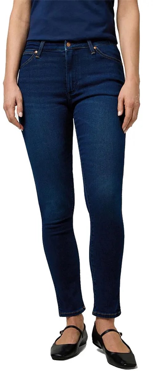 Wrangler Sienna Skinny Fit Spijkerbroek 31 30 Vrouw Nightshade