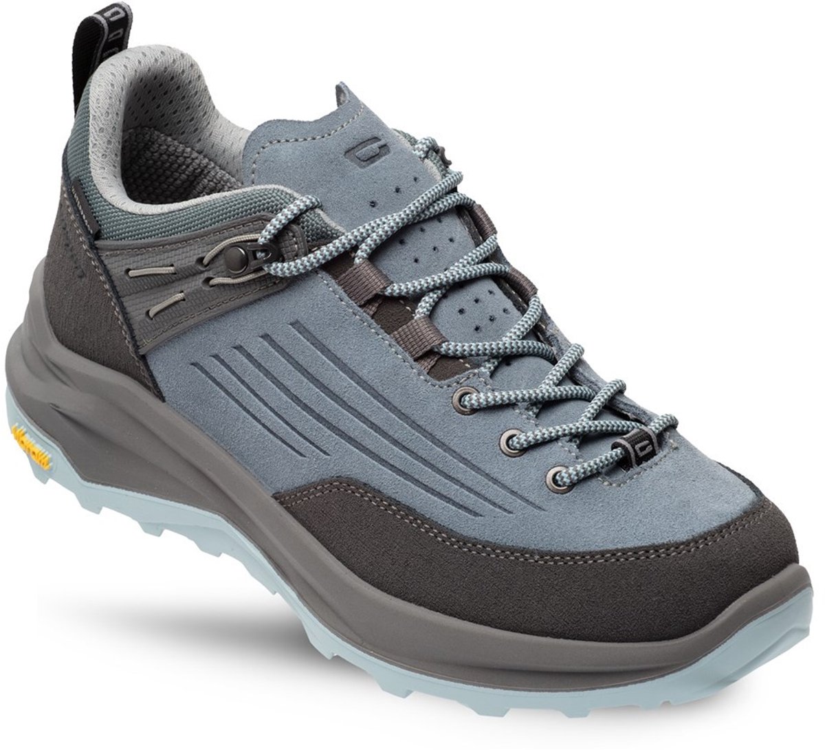 Grisport Overland Low Wandelschoen Dames leren lage wandelschoenen Light Blauw