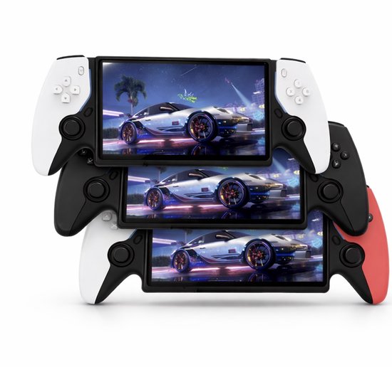 Retro console - Handheld - 7 inch - 64 GB - Rood - +15000 games ...