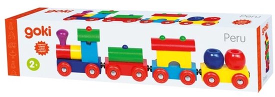 Goki Houten Trein van goki — afbeelding 5
