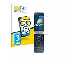 Screenprotector 3 Stuks voor Samsung Galaxy Folder 2 Beschermglas transparant