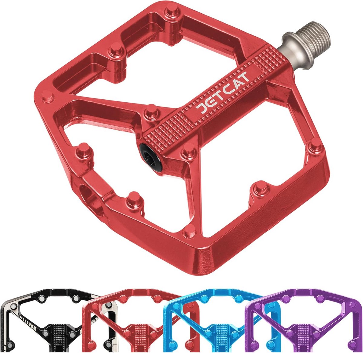 Platte Mountainbike Pedalen Aluminium Fiets Pedalen voor MTB Racefiets BMX Gravel EBike