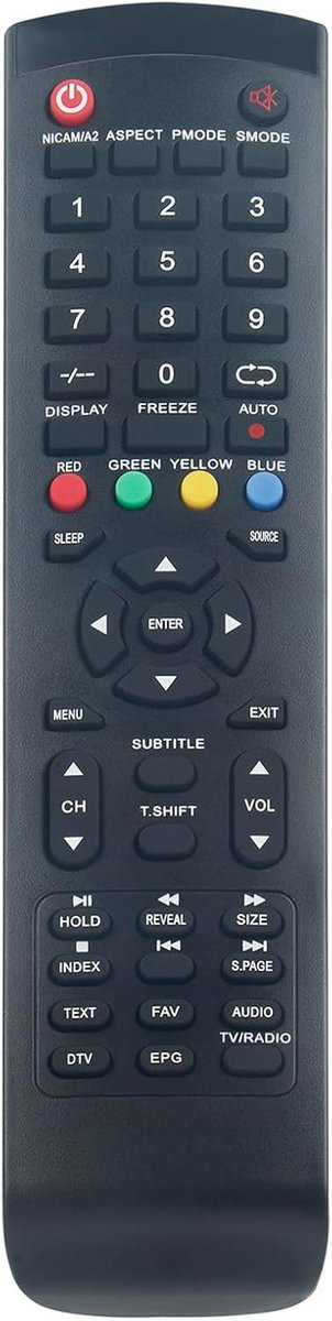Universele Afstandsbediening Geschikt voor HKC LED Smart TV Modellen