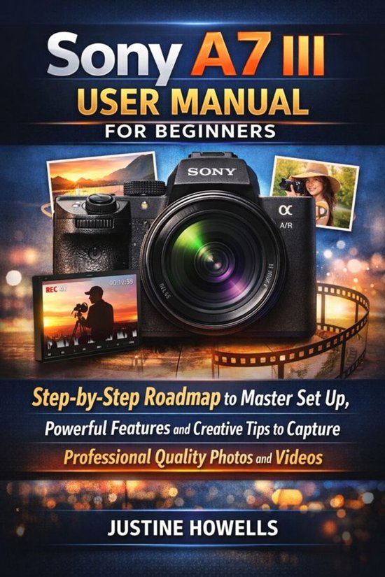 Sony A7 III User Manual For Beginners - cover