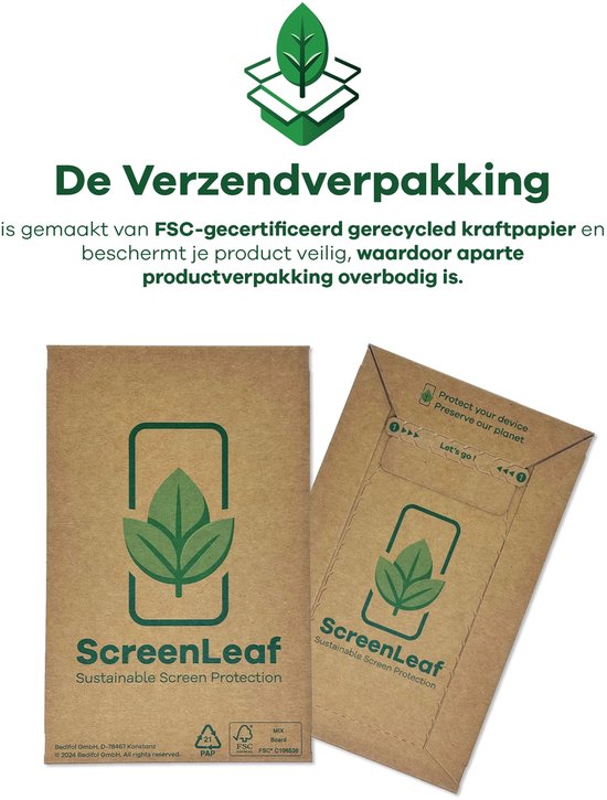 ScreenLeaf - Protecteur d'écran pour Hammerhead Karoo 3 - Film de protection d'écran durable transparent (2 pièces)
