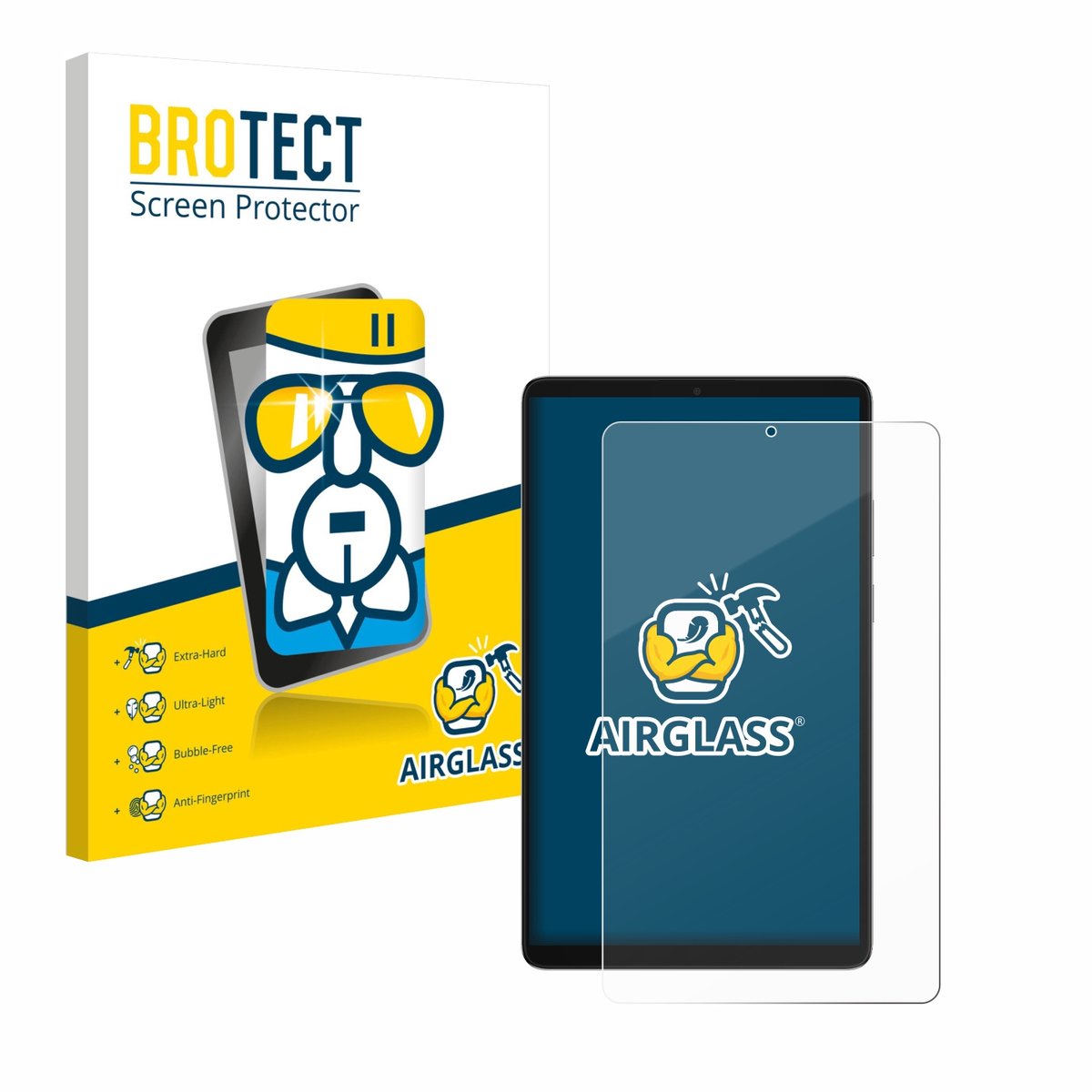 Screenprotector voor Samsung Galaxy Tab A11 8.7" Beschermglas transparant