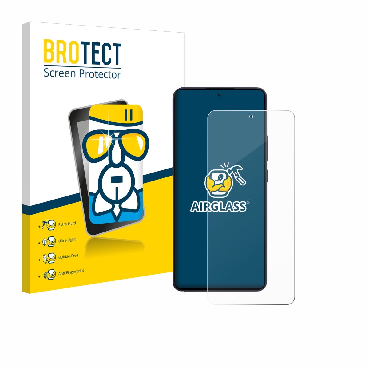 Screenprotector voor Oppo Reno 13 F Beschermglas transparant