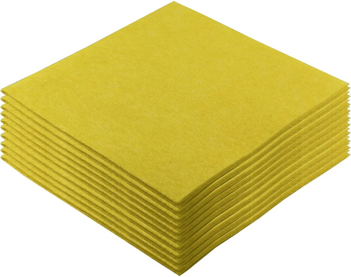10x Universele Microvezeldoeken - Absorberend Reinigen Huis & Auto (Groen)