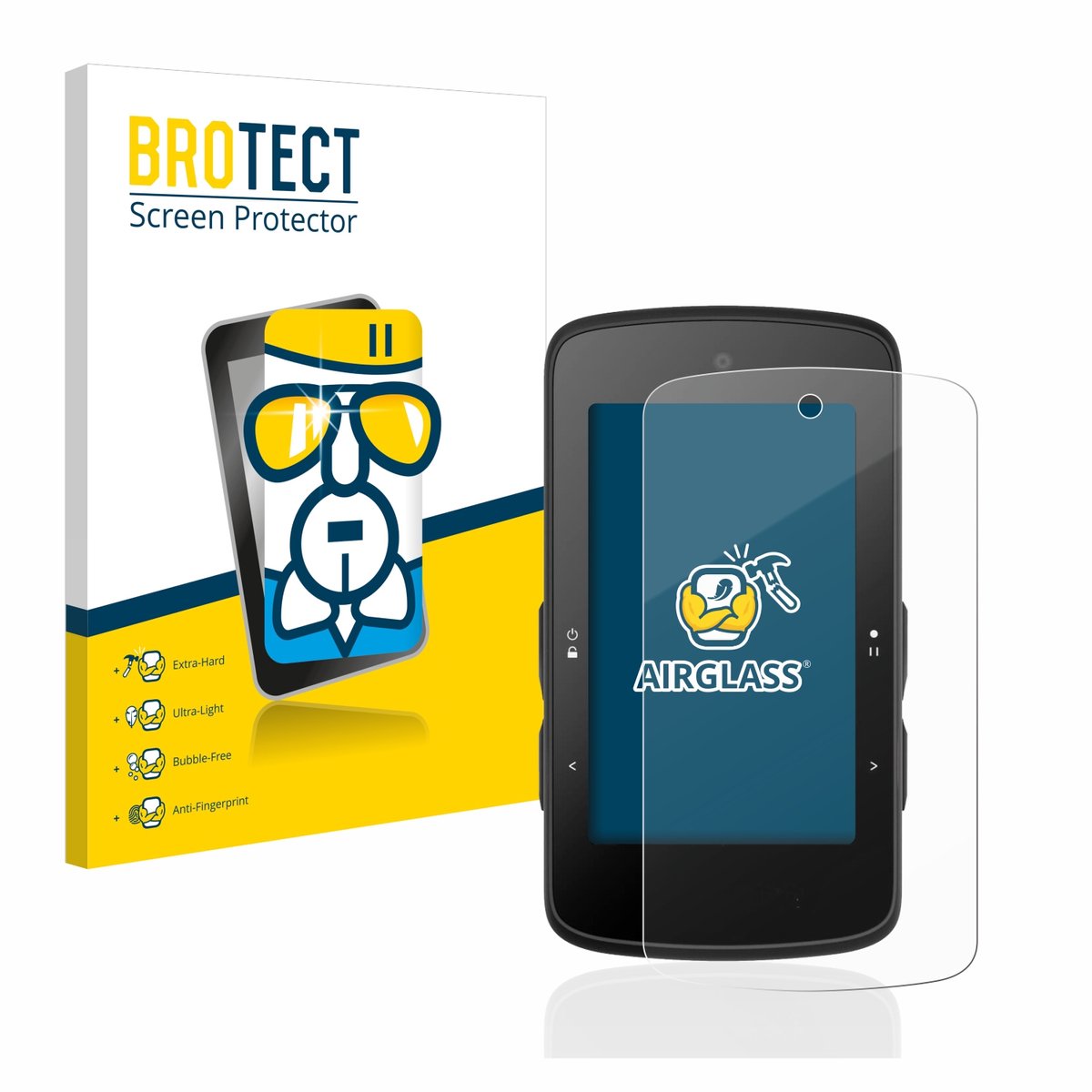 Screenprotector voor Bryton Rider 750 SE Beschermglas transparant