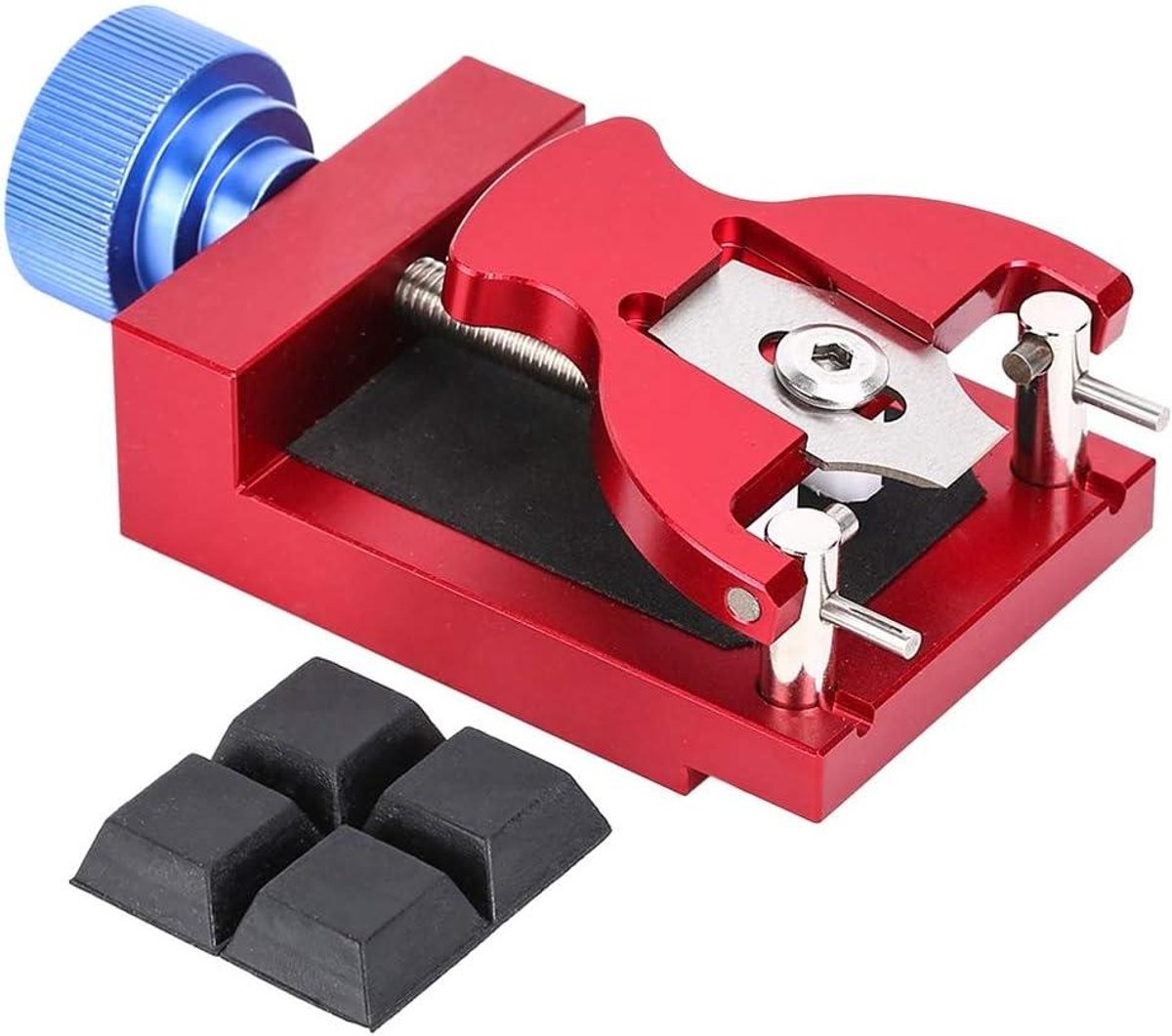 Allecto - Horloge Back Cover Remover - Horloge Behuizingsopener - Reparatie Tool - Accessoires - Geschikt voor Horloges - Zwart - Praktisch Gereedschap voor Horloge Reparaties