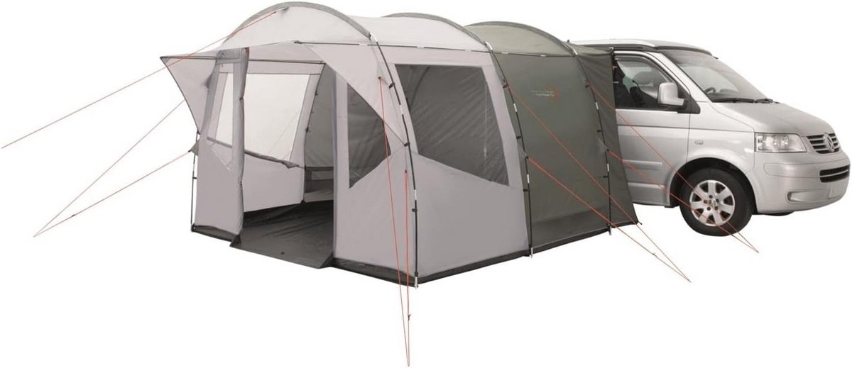 Ruime Tunnel Voortent voor Campers en Busjes - Weerbestendig en Snel Opzetbaar