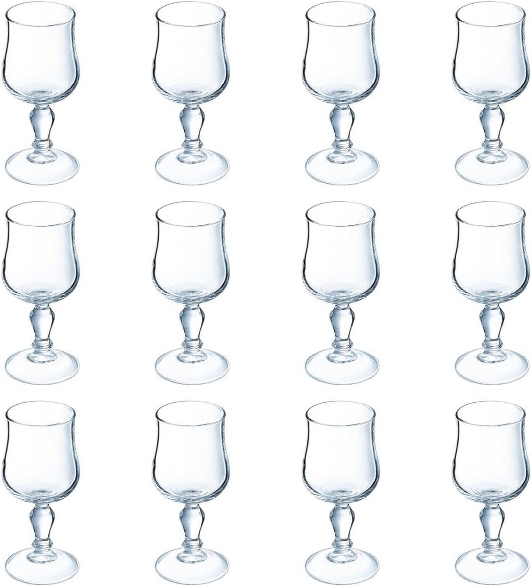 Set van 12 Stevige Glazen voor Warme Dranken 240 ml
