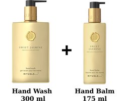 Rituals - Sweet Jasmine - Hand Wash 300 ml + Hand Balm 175 ml - New Design