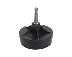 Draaiadapter Breimachine - Draaiadapter Breimolen - Adapter voor Breimachine met Hex Boorstaal Bit voor Sentro Breimachine 22/40/48 Naalden - Zwart