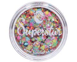 Superstar chunky glitter cream Colour splash