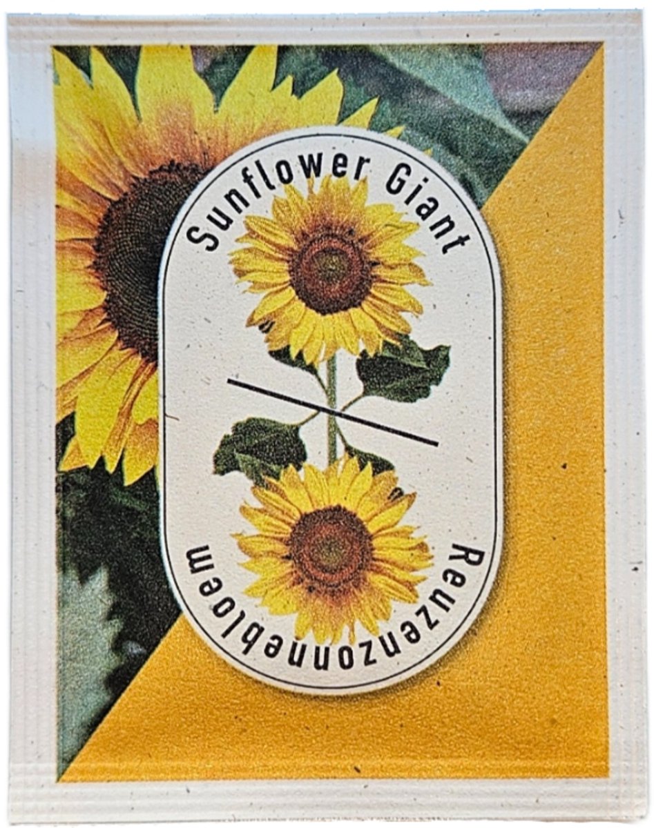 Premium zaadzakje Zonnebloemen