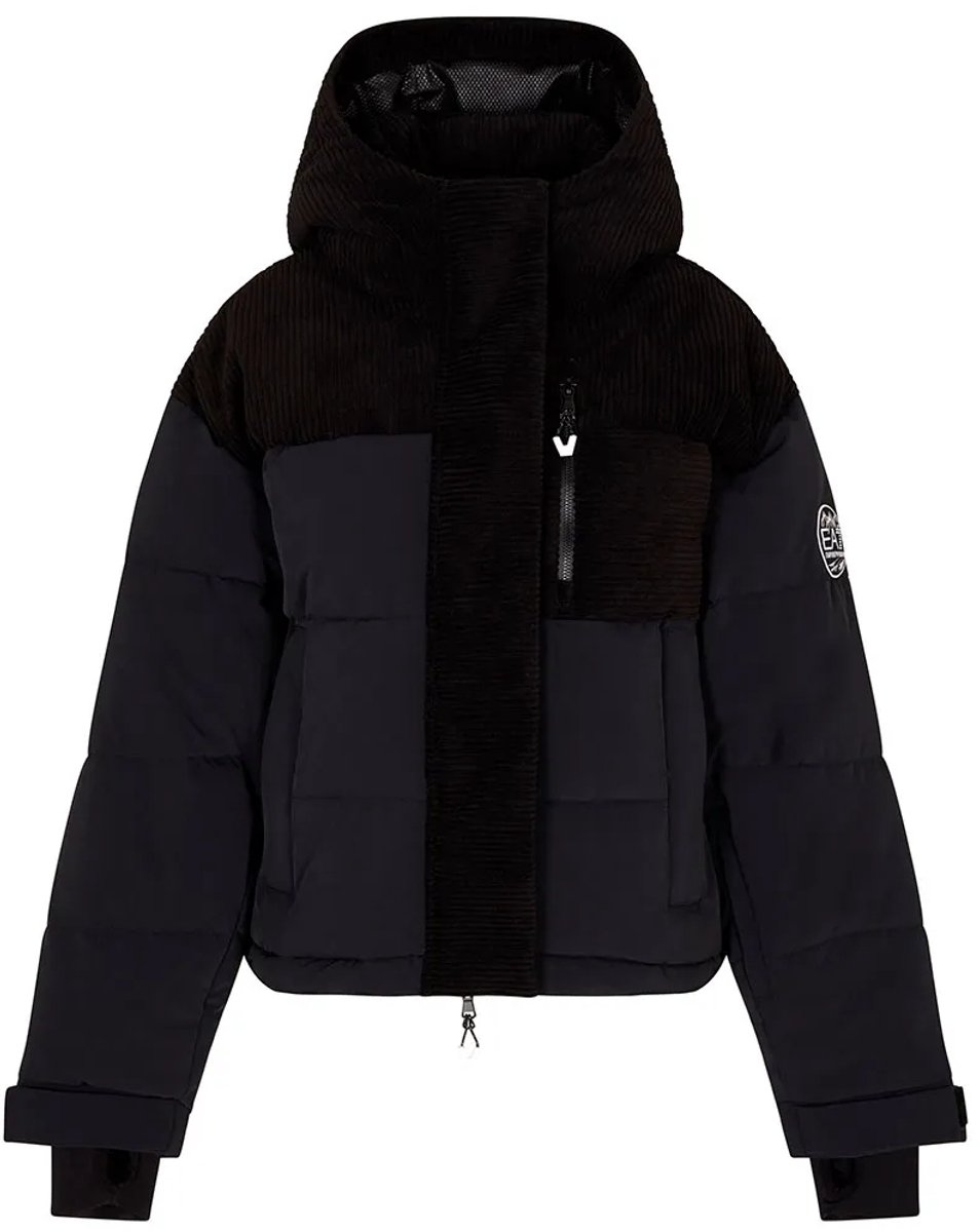 Ea7 Emporio Armani Ski St Moritz Fashion Eco-down Jas Zwart S Vrouw