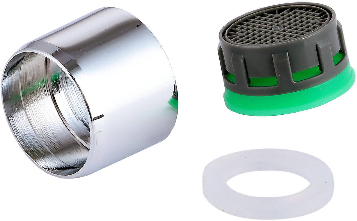 KIRCHHOFF ECO-SAVE Straalregelaar - Chroom - M22IG - 7,5l/min - Bescherming Tegen Kalkaanslag