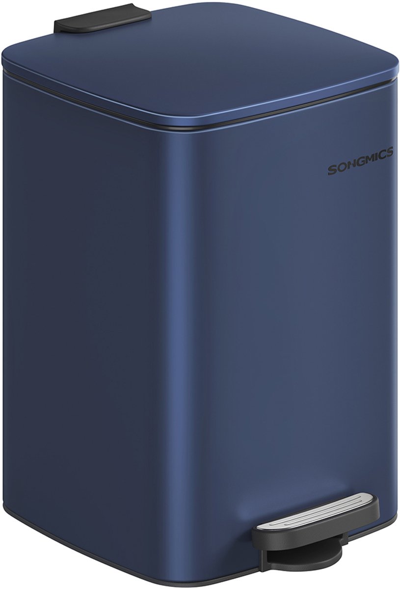 Vuilnisbak – Kunststof – Donkerblauw – Inhoud: 20 liter (5,2 gallon)