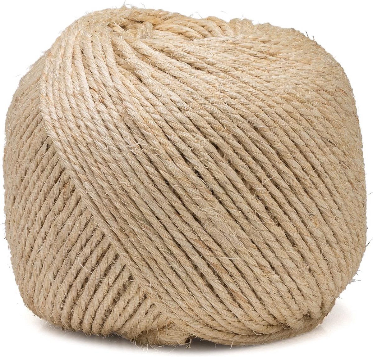 Natuurlijk Sisal Touw 3,5mm - 255m - 2kg - Tuinieren, Knutselen & Krabpaal