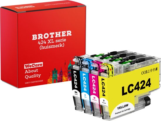 Cartuccia Compatibile Brother LC-424 LC424 Y Yellow Non Originale 750 Pagine Cartuccia Compatibile Brother LC-424 LC424 Y Yellow Non Originale 750 Pagine