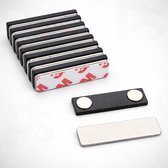 GENMAG® Support Plaque Immatriculation Magnétique Extra Fort & Universel - Aimant Puissant Invisible Pour Voiture