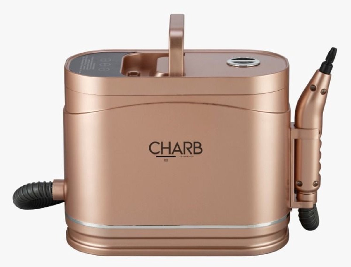 CHARB Steam Pro - Stoomreiniger- Stoomapparaat Toilet, Badkamer, Keuken, Bank & Tapijt - Handstomer - Vlekkenreiniger - Goud