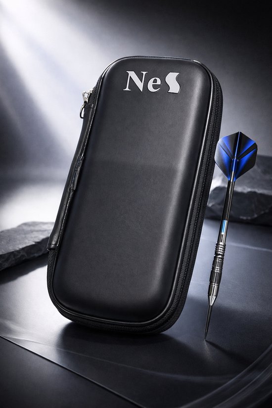 NeS Dart Wallet - Blaze Wallet- Dart Case - Dart etui- Dart Bag- Zwart van NeS — afbeelding 2