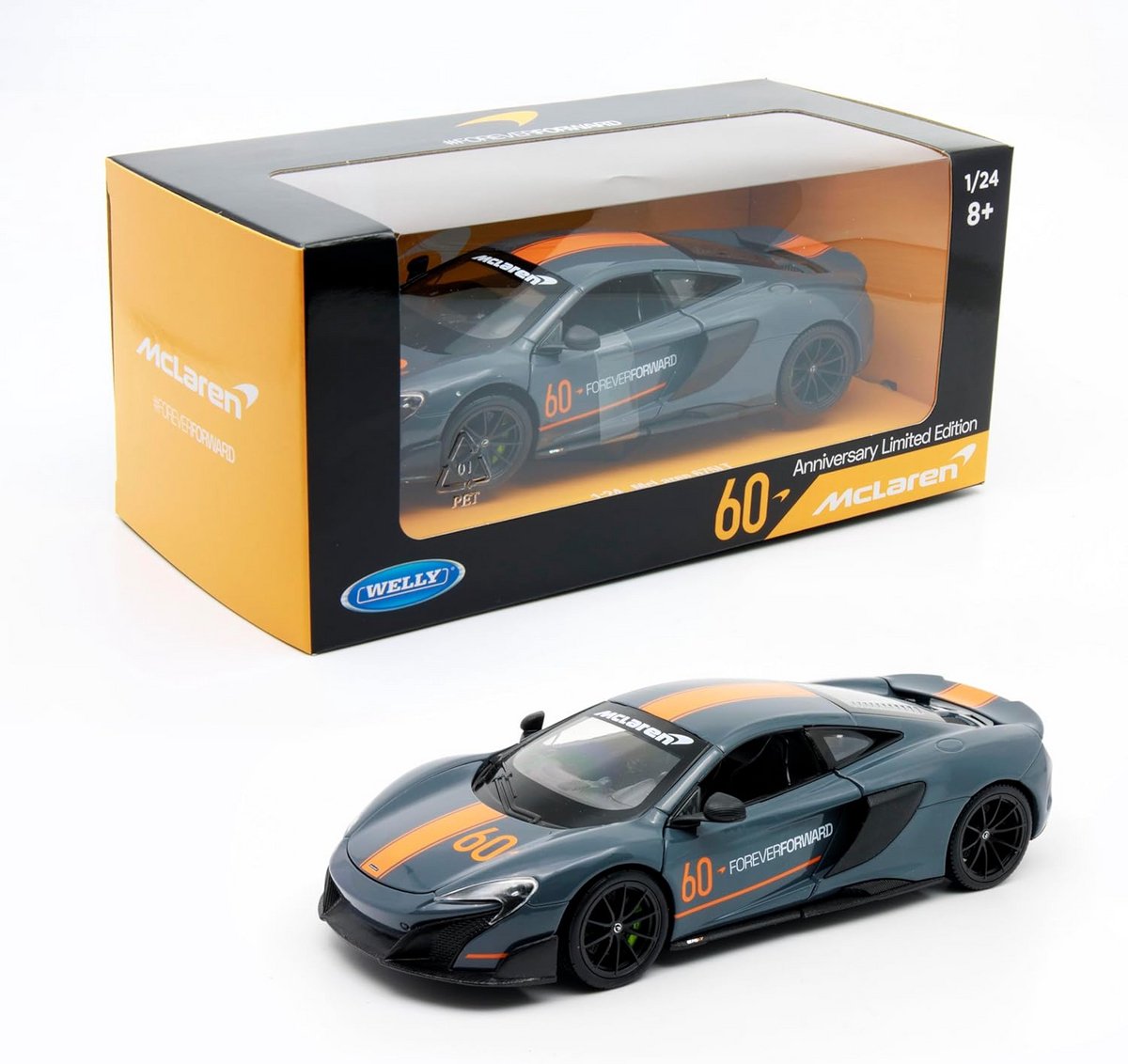 Gedetailleerd Diecast Modelauto 1:24 - Sportwagen Coupé