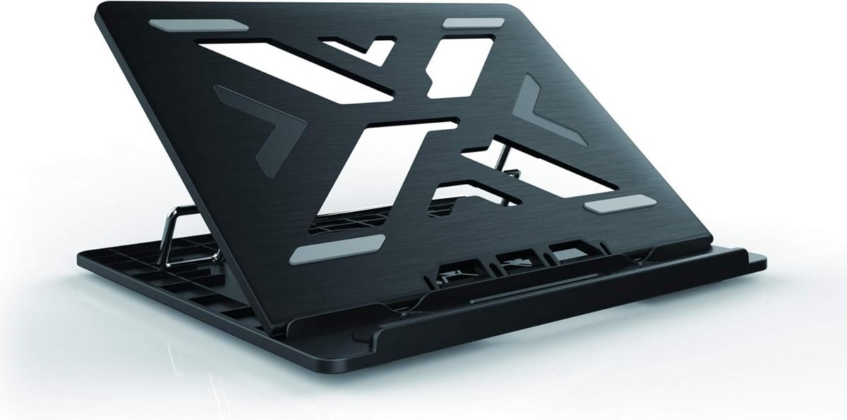 Ergonomische Laptop Koelmat voor Notebooks tot 15,6 inch met 7-Traps Hoogteverstelling