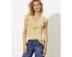 Ze-Ze Nordic Dames Ciffon Blouse Silla maat XL