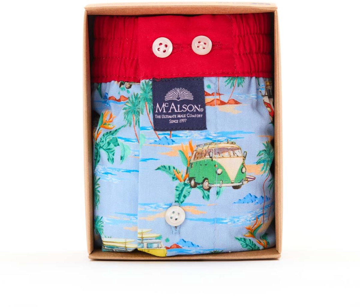 McAlson Boxershort Coastal Camper light blue (M) M5338