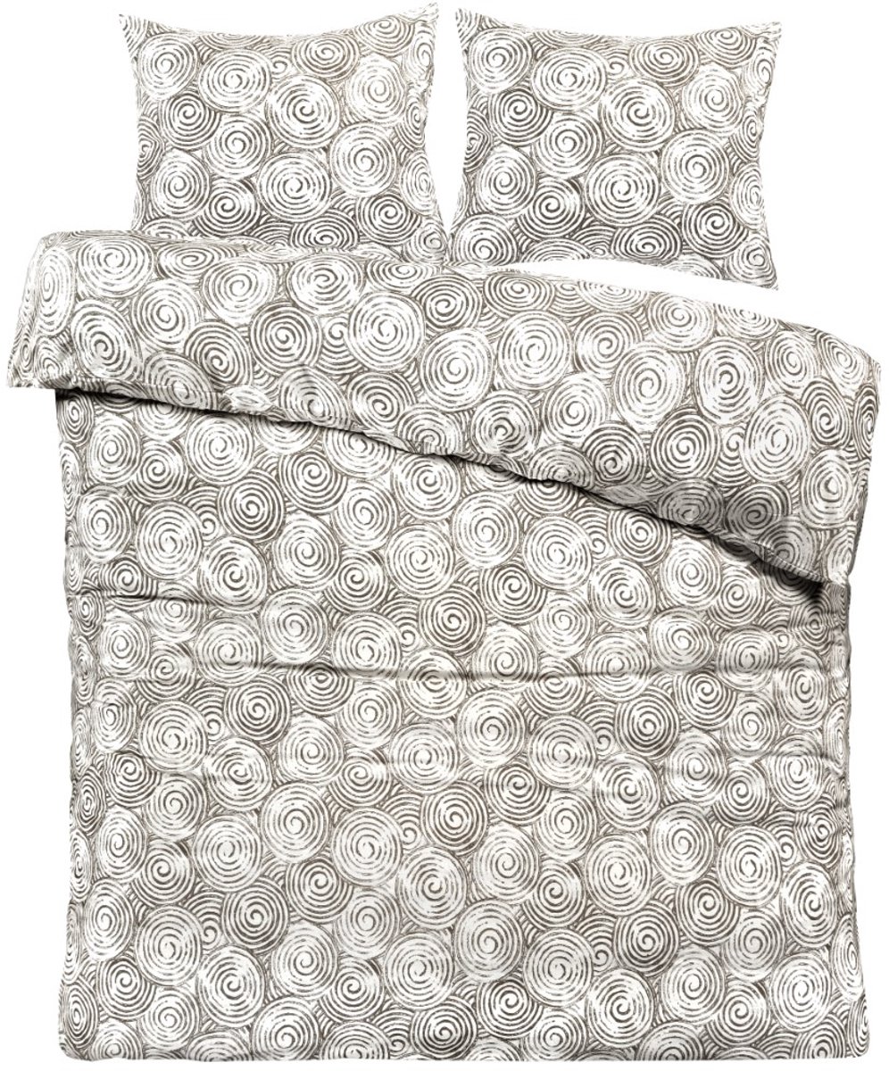 Day Dream Seppe - Dekbedovertrek - Lits-jumeaux - 240 x 200/220 - Antraciet