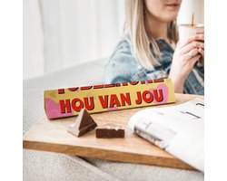Toblerone Chocoladereep - "Hou van jou" - 340 gram - Melkchocolade - Chocoladecadeau