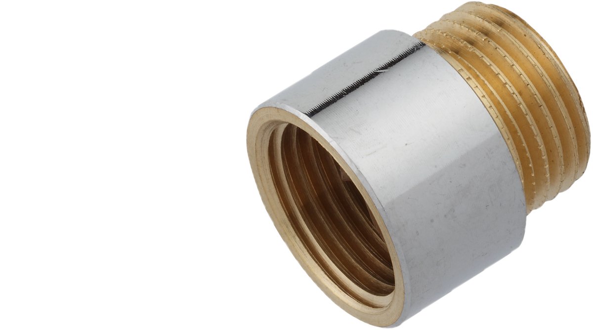 KIRCHHOFF MS Verlengstuk - Chroom - 3/4" x 15 mm