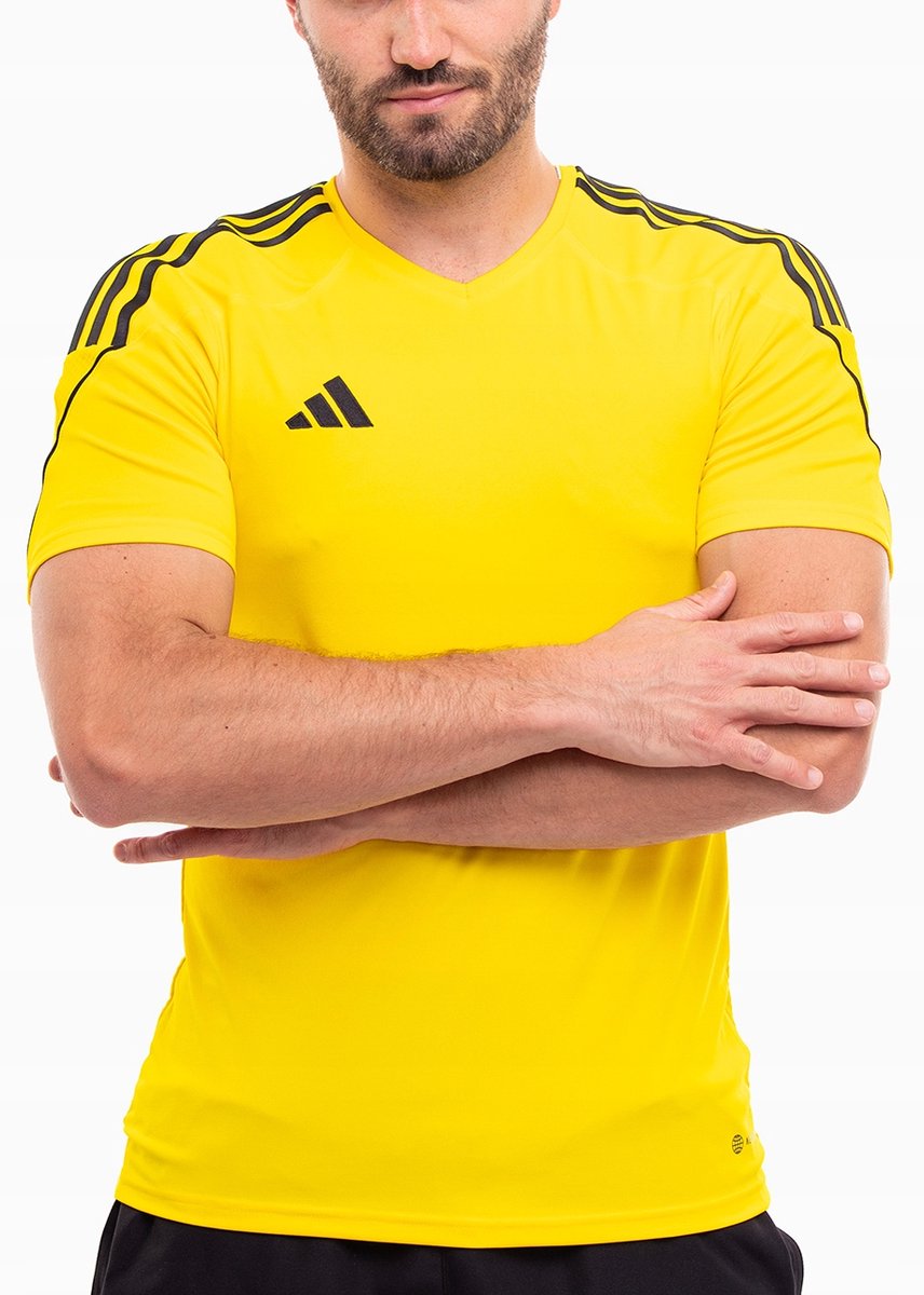 adidas Sportshirt Heren Tiro 23 – Polyester Geel